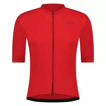 SHIMANO Cycling Jersey FUTURO Short Sleeve Jersey Red S Estimated (European Size) Height 167-173cm красный