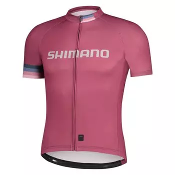 SHIMANO Cycling Jersey LOGO Jersey 2023 Model Plum S Estimated (European Size) Height 167-173cm сливовый