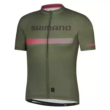SHIMANO Cycling Jersey LOGO Jersey 2023 Model Warm Olive S Recommended (European Size) Height 167-173cm