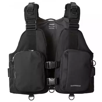SHIMANO Съемный игровой жилет VF-036V Черный Бесплатно