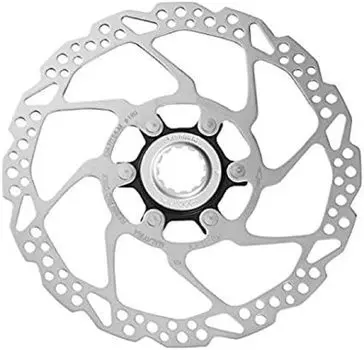 SHIMANO Дисковый тормозной ротор 160 мм с центральным креплением, широкий тип, резиновая накладка, только ESMRT54SI3 ALIVIO SM-RT54-S