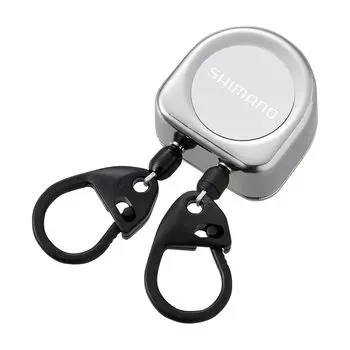 SHIMANO Double Reel Metal White Pin-on PI-411R