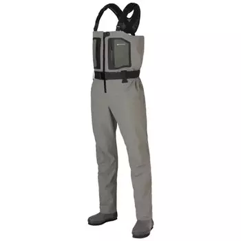 SHIMANO Dry Shield Stretch Waders Cut Pin Felt Серый Бежевый L +4 FF-001V