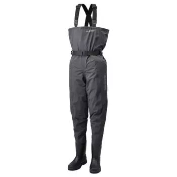 SHIMANO DS4 Waders Chest High Cut Pin Felt Sole Charcoal XS FF-043X древесный уголь