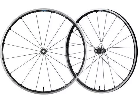 Shimano front and rear set compatible aluminum wheels EWHRS500FRL WH-RS500 tubeless/clincher