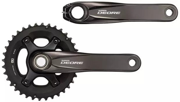 SHIMANO Front Chainwheel 175mm Sold Separately EFCM6000EX88X DEORE (MTB) FC-M6000 3828T 10S/BB чёрный