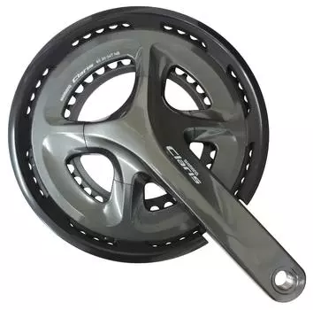 SHIMANO Front Chainwheel 50X34T 165mm 8S with Chain BB sold separately EFCR2000AX04C CLARIS (ROAD) FC-R2000 Guard,