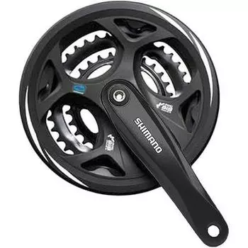 SHIMANO Front Chainwheel Black 48/38/28T 524-00251/FC-M311