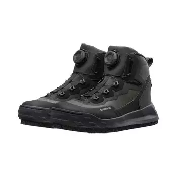 SHIMANO Geolock Wading Shoes PRO Cut Pin Felt Темно-серый FS-241Y 25.0 темно-серого