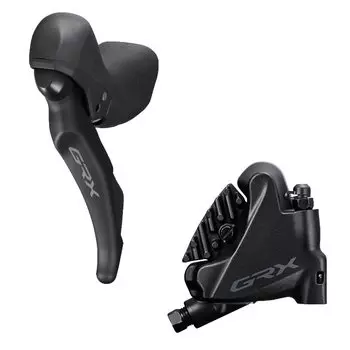 SHIMANO GRX 1000mm Right Front Oil Filling Set JKIT Oil Hose connected to caliper side ST-RX600R/BR-RX400F JKIT/Lever, Caliper, Hose, filled, чёрный