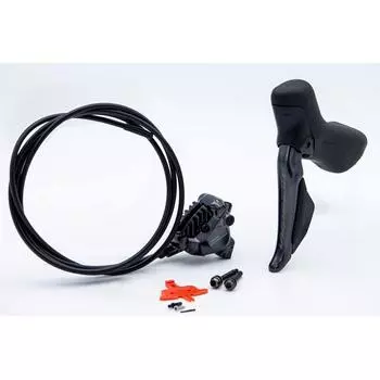 SHIMANO J-комплект DIRECT ST-R8170 (Осталось) BR-R8170 (Задний) Без кронштейна для крепления. В комплекте 2 крепежных болта. (для толщины крепления 25 мм) С резиновым ребром тормозного шланга