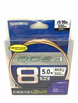 SHIMANO Line Osea 8 300m 5 цветов рыболовная леска Нет. 5.0 LD-A71S
