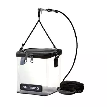 Shimano Mesh Water Bucket Clear 19cm BK-001X