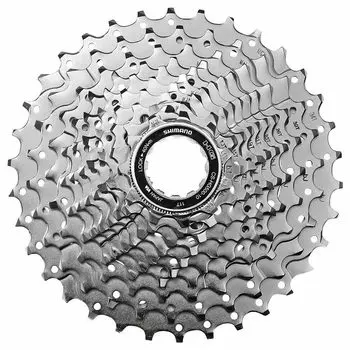SHIMANO MTB Кассета 10 скоростей ICSHG50010132 CS-HG500-10 11-32T серебряный