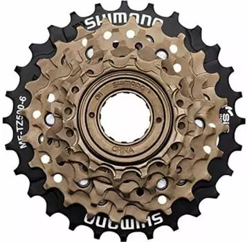 SHIMANO Multiple Freewheel MF-TZ500-6 6S 14-28T EMFTZ5006428
