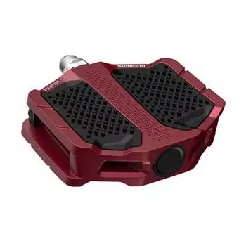 Shimano PD EF205 [алюминиевая плоская педаль, красная]
