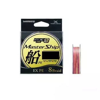SHIMANO PE Line MASTERSHIP Boat EX8 150m Multi Color Fishing Line Line 1 No. 1.0 PL-F58M No.