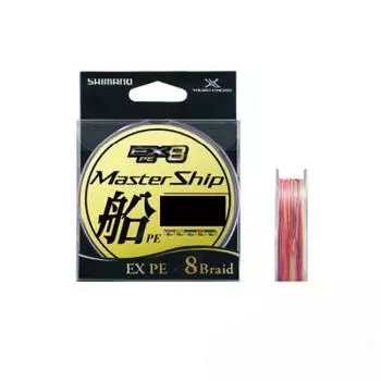 SHIMANO PE line MASTERSHIP boat EX8 300m multicolor fishing line 0.8 PL-F78M