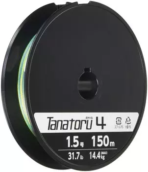 SHIMANO PE Line Tanator 4 150m Fishing Line No. 1.5 31.7lb PL-F54R