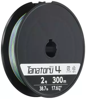 SHIMANO PE Line Tanator 4 300m Fishing Line Line 2 No. 2.0 38.7lb PL-F74R No.