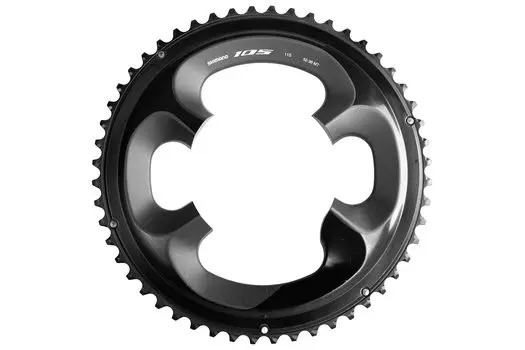 SHIMANO Plato 53D R7000 105 53/39 Черный Велоспорт Унисекс Взрослый