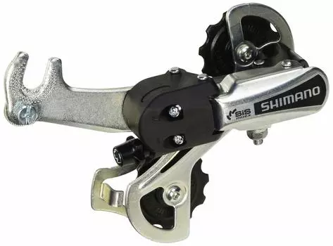 SHIMANO Rear Derailleur 6S GS Reverse Claw Type Total Capacity Silver ARDTY21BGSBS TOURNEY (MTB) RD-TY21-B Gauge (Compatible with 14-28T 34T)