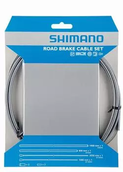 SHIMANO Repair Parts Brake Cable Set High Tech Gray Y80098018 SIL-TEC