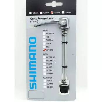 SHIMANO Repair Parts Quick Axis Assembly Y0D198010 (133mm) WH-RS700-C30-TL-F