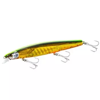 SHIMANO Seabass Lure Minnow SHIMANO x Kaiyodo Strike Fantasy Fujigoro Sardine 129F Flash Boost 005 S Kurokin XM-X12W