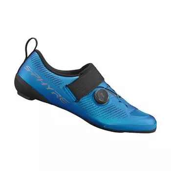 SHIMANO SH-TR9 TR903M 40.5 (25.5cm) Синие велотуфли SPD-SL ESHTR903MCB01S40500 Триатлон синий