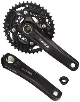 SHIMANO Шатун FC-MT500 40X30X22T 175 мм 10S EFCMT500EX002X