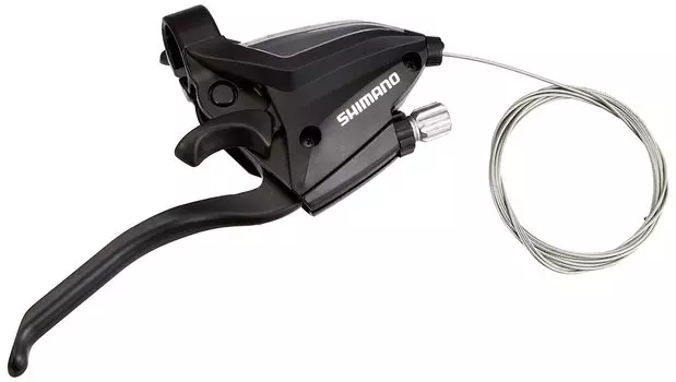 SHIMANO ShiftingBrake Lever (MTB) ST-EF500-8R Right Lever Only 8S 4 Finger Black ESTEF5004RV8AL ACERA