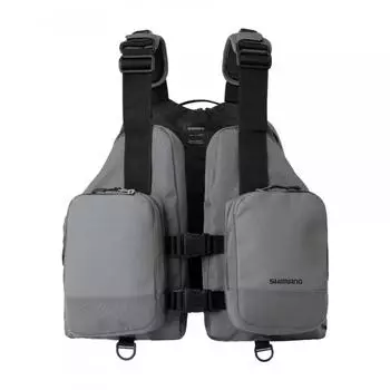 Shimano Shimano Detable Act Vest Vf 046v Серый Бесплатно