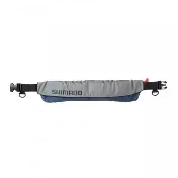 Куртка SHIMANO Raft Air Тип талии (Надувное спасательное средство) VF-052K Серый Синий Бесплатно