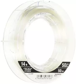 SHIMANO Shock Leader Osea Jigger Master Fluorocarbon 50m 14 50lb Pure Clear Fishing Line No. CL-O36P