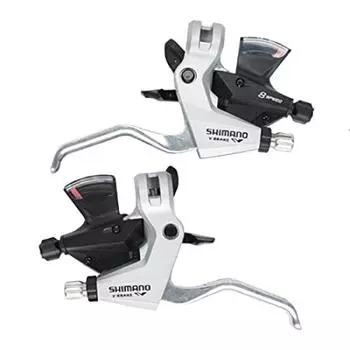 SHIMANO ST Lever ST-M310 Silver Left and Right Lever Set 3X8S 2 Finger ESTM3102PTA3S