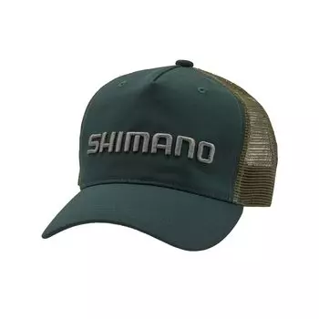[Shimano] Standard Mesh Cap CA-061V Deep Green M