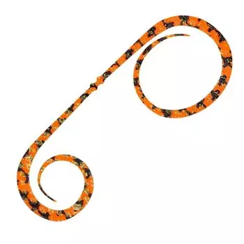 SHIMANO Tairaba Engetsu Bakubaku Tie Double Curly M Size 005 Orange Dot ED-R06W