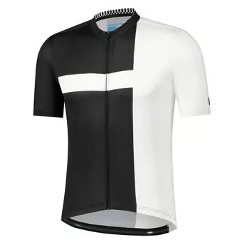 SHIMANO Велосипедная майка Aero Light Jersey 2023 Модель M Расчетная черная/белая (Европейский размер) Рост 172-178см