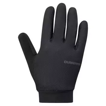 SHIMANO Велосипедные перчатки EXPLORER FF Gloves 2023 Модель Черный L Предполагаемый размер руки 22,9-24,8 см чёрный