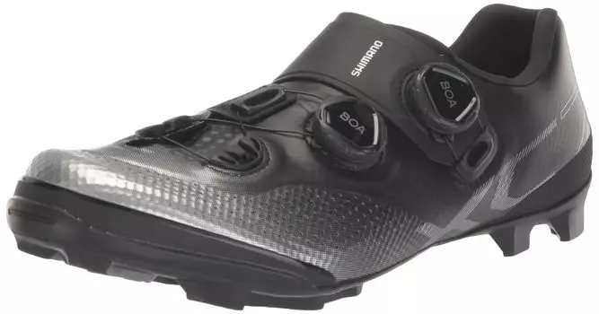 SHIMANO Велосипедные туфли XC702 SPD MY2022 черные широкие размер 44.0 (27,8 см) чёрный