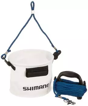 SHIMANO Water Bucket White 17cm BK-053Q белый