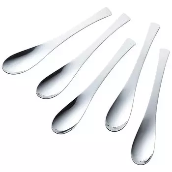 Shimomura Planning Spoon Mug Spoon Set of 5 in Dishwasher safe Perfect for mugs Total length Long size Good texture Coffee Soup Yogurt Stainless Steel