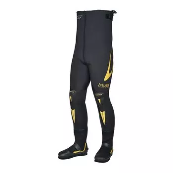 SHIMOTSUKE MJB Slim Waders NS DR Nakamaru LLB Black x Gold SW-105DR