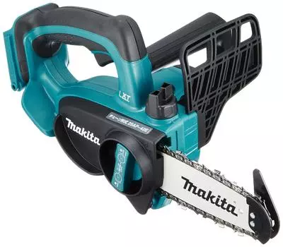 Шина для аккумуляторной цепной пилы Makita 115 мм, синяя, зарядное устройство 18 В продается отдельно UC122DZ