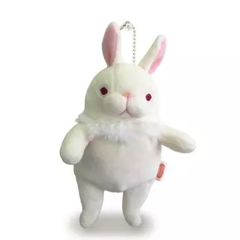 Shinada Global Mochi Series Mochi Кролик стоячие уши Белый чучело кролика (мини) 7514см MOUS-0088TWH
