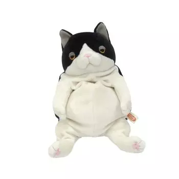 Shinada Global Mochi Series Mochi Neko Hachiware 14 x 14 x 22 см Мягкая игрушка в виде кошки (M) МОНЕ-0230H