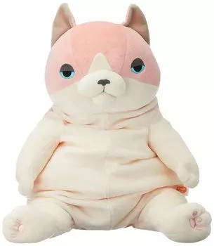 Shinada Global Mochi Series Mochi Neko Pastel Sakura 22 x 22 x 30 см Мягкая игрушка в виде кошки (L) МОНЕ-0350ПС