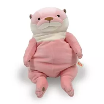 Shinada Global Mochi Series Mochi Выдра Персик Фаршированное животное Выдра (L) 222230см MOKW-0350PC персиковый