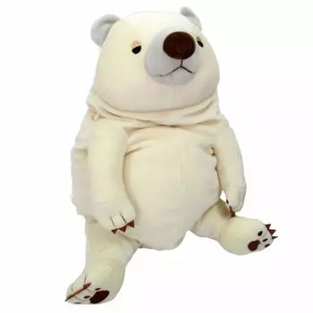 Shinada Global Mochi Series Mochikuma Белый 22 x 22 x 30 см Мягкая игрушка Медведь (L) МОКВ-0350W